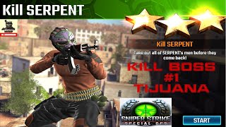 Campaign Zone 13 Tijuana Kill Serpent sniper strike : special ops ( iOS & Android )