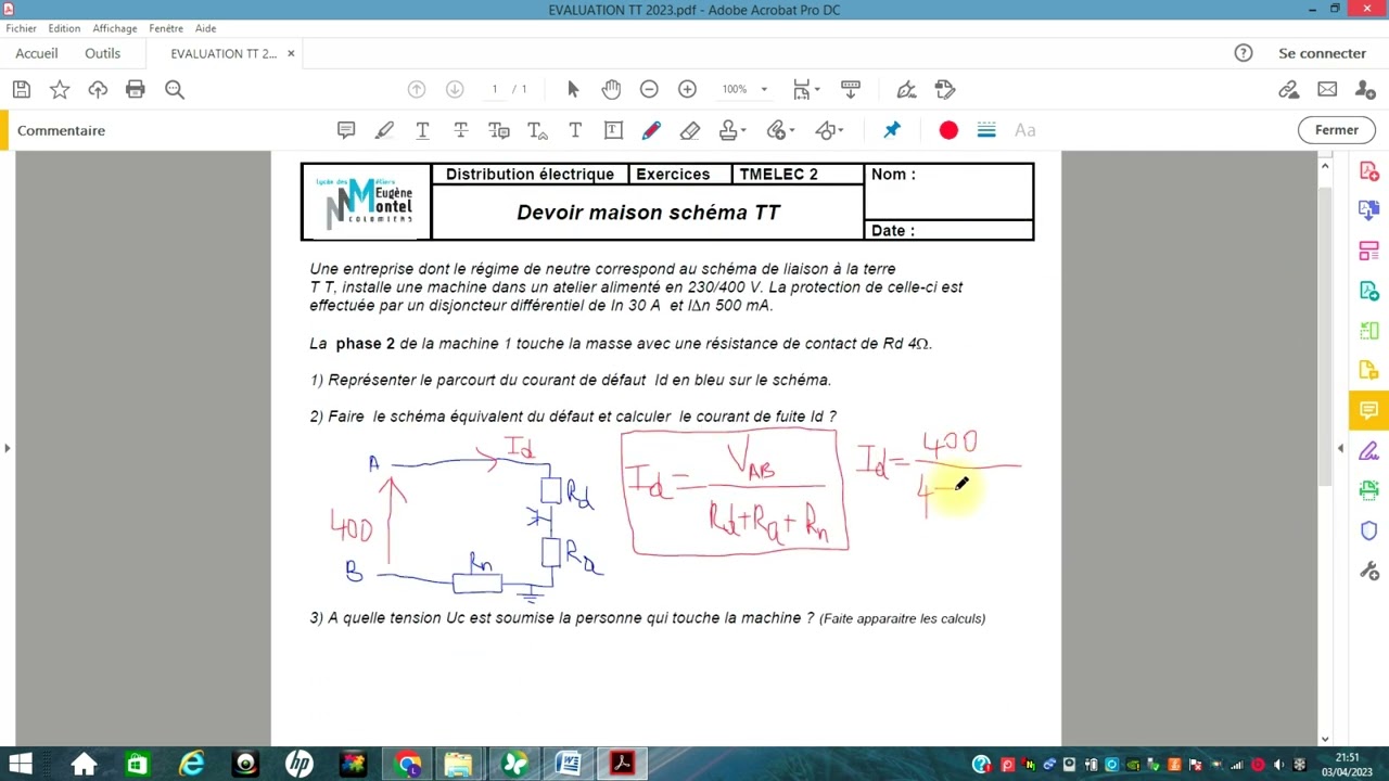 Correction Devoir SLT TT