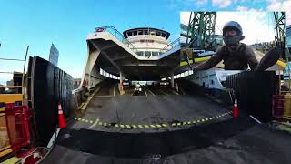 Famous Day 4 Olympic Peninsula: Motorcycle loading onto the Kingston to Edmonds ferry in Washington State Net Worth