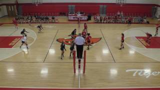Trinity Varsity Volleyball 9/20/2016 vs Crothersville Set 1