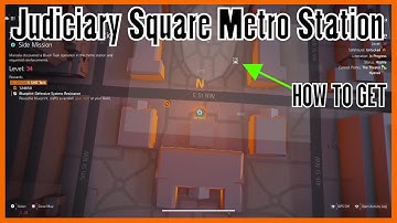 The Division 2 - Judiciary Square Metro Station Side Mission (Division 2 Side Mission)