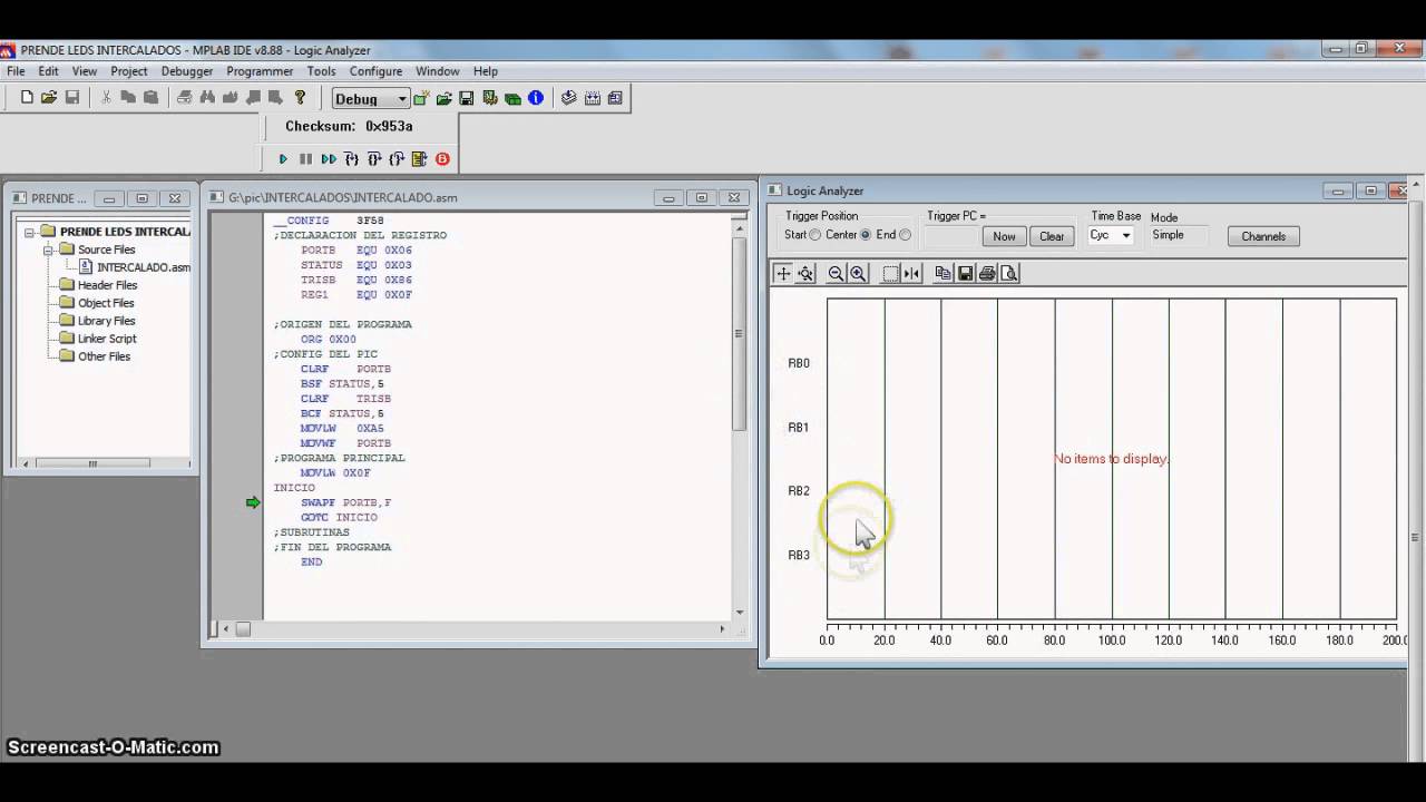 Programa 2c. PrendeApaga 4 LEDs intercalados - YouTube