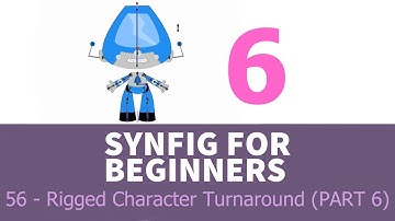 Synfig for beginners: 56 - Creating a Rigged character Turnaround (PART 6)