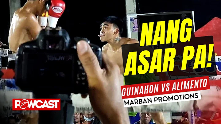 Nang Asar pa! Eldin Guinahon vs Dexter Alimento Boxing Full | Marban Promotions