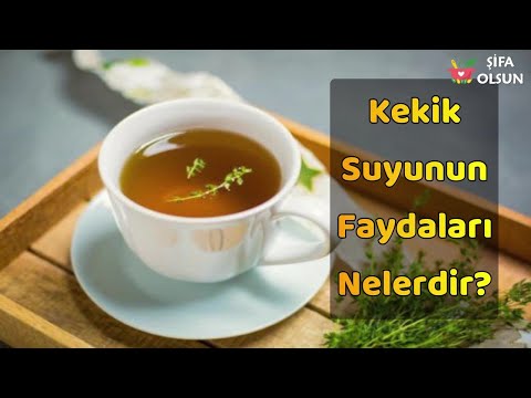 Kekik Suyunun Faydaları Nelerdir?