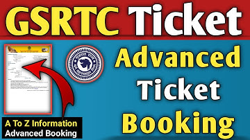GSRTC advance booking online | GSRTC Ticket Booking kaise kare |Advance ticket booking#Onlinewithnir