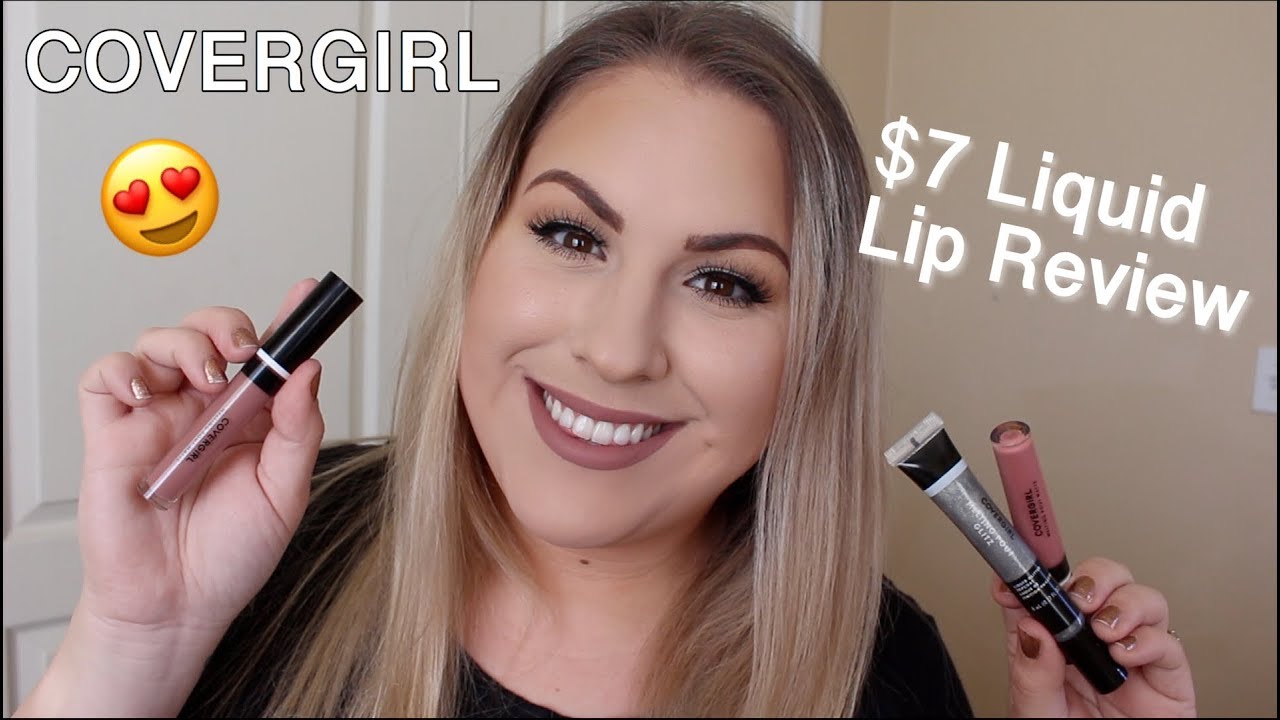 Liquid Lipstick Review | CoverGirl Melting Pout