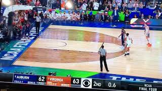 KYLE GUY GAME WINNING FREE THROWS TO LEAD VIRGINIA TO THE NATIONAL CHAMPIONSHIP
