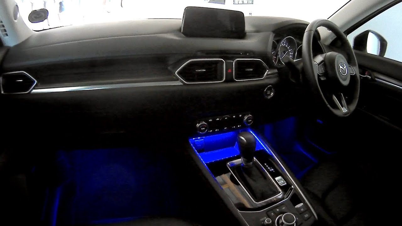 8Pc Super White Car Interior LED Light Kit Pack for 2016-2019 Mazda CX-3
