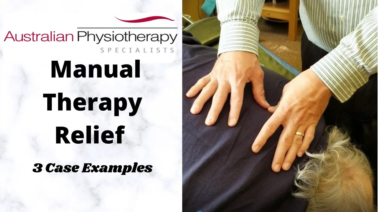 Manual Therapy Relief for neck pain, back pain, and shoulder pain. 3