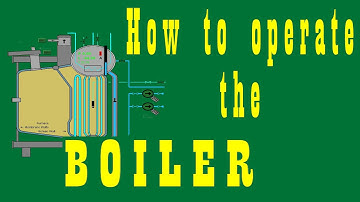 KONGSBERG Simulator I Engine- How to Operate the Boiler-Tagalog