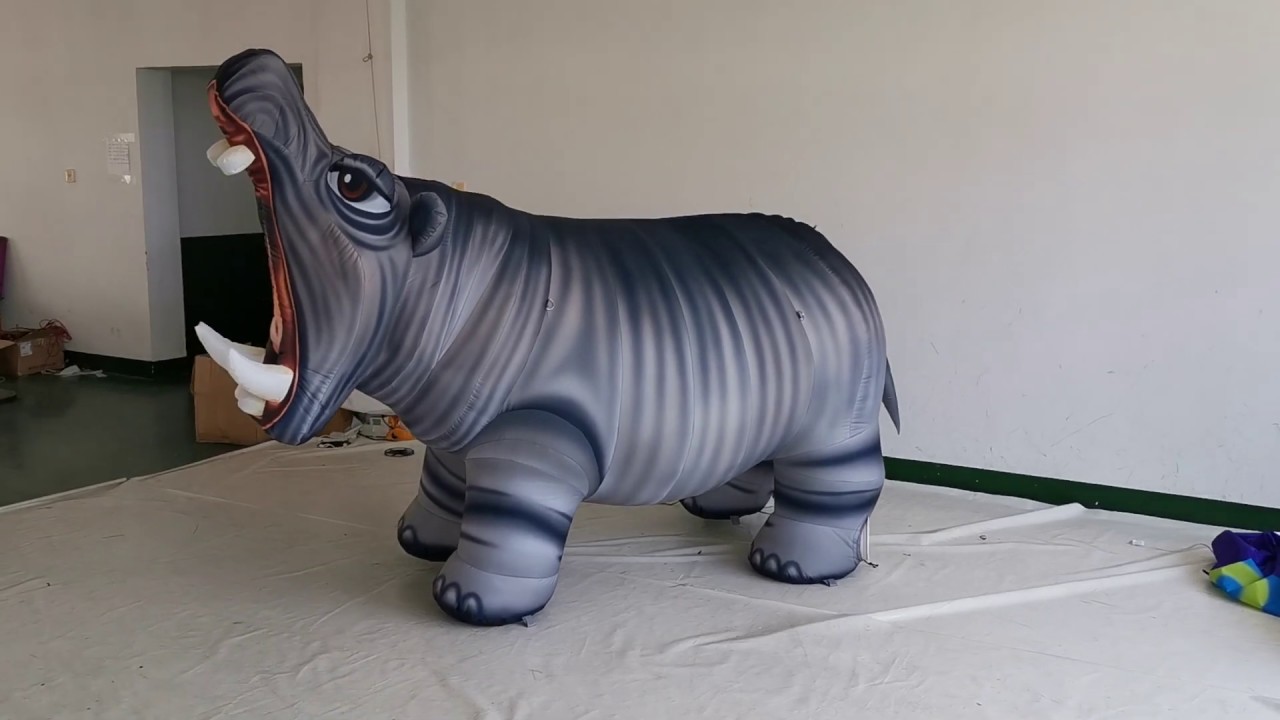 inflatable world inflatable hippopotamus how to decorate wedding stage
