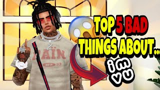 TOP 5 BAD THINGS ABOUT IMVU