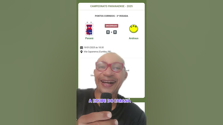 CAMPEONATO PARANAENSE- 2025 - PONTOS CORRIDOS- 3° RODADA- PARANÁ 0 X 0 ANDRAUS