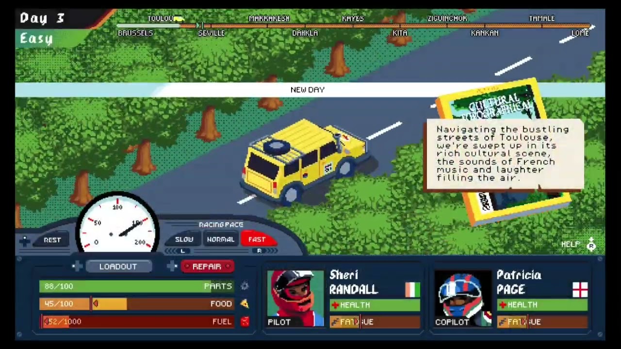 Обзор Desert Race Adventures Switch