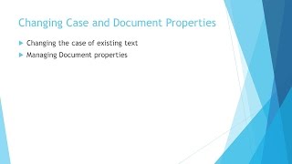 Word 2013 - Lesson 20 - Document Properties