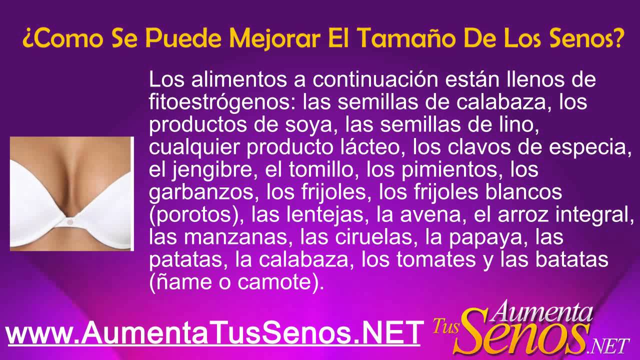 Aumento De Senos De Forma Natural Como Aumentar El Busto Sin Cirugia