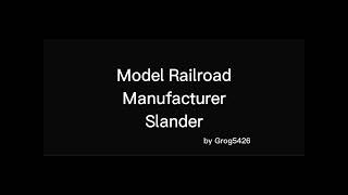 Model Train Manufacturer slander