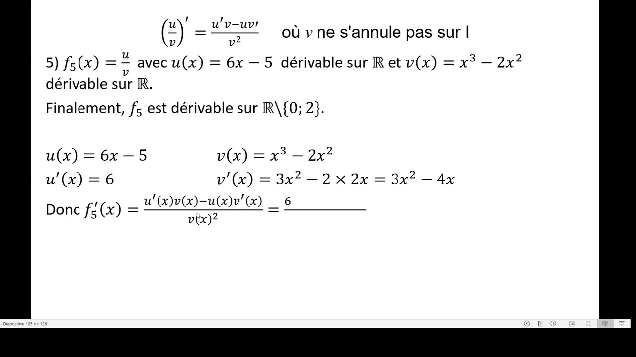 D river Le Quotient De Deux Fonctions YouTube d-river-le-quotient-de-deux-fonctions-youtube