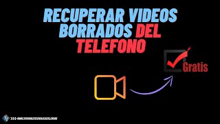 Recuperar videos borrados en menos de 2 minutos ⌚ | Restaurar videos eliminados GRATIS screenshot 3