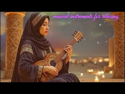 Relaxing Arabic Oud Qanun Music موسيقى عربية هادئة بالعود والقانون للنوم والدراسة