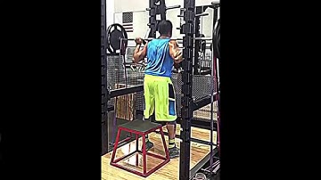 YAP Training Videos - Barbell Explosive Box Squats with Bands