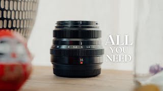 Travelling With ONLY ONE Prime Lens / FUJIFILM camera