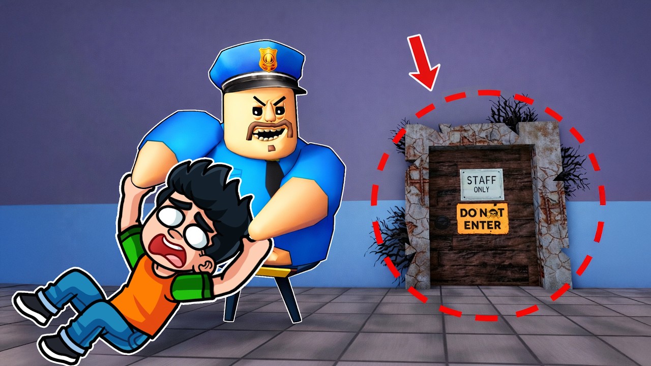 LA PUERTA SECRETA DE BARRY EN ROBLOX (BARRY'S PRISON RUN ROBLOX) | JONDRES GC