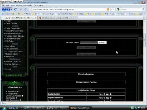 PHPNuke Tutorial Tutorial Part 3 1 How to work with advanced Blocks Continued