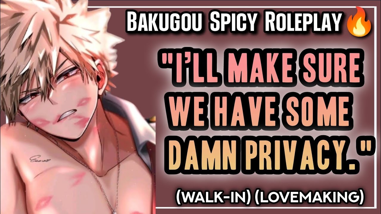 Bakugou's Kid Walks In On You?! | Bakugou x Listener | Mha X Listener Boyfriend x Listener