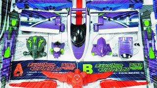 【コマ撮り】500 TYPE EVA シンカリオン　新幹線変形ロボ　Ftoys