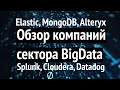 Обзор компаний BigData   Elastic, MongoDB, Alteryx, Splunk, Cloudera, DataDog