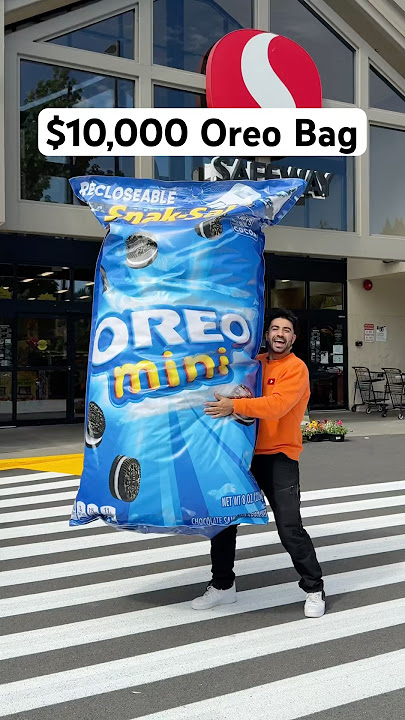 Making the world’s most expensive bag of Oreo 🤯