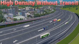 Building Dense Town With no Public Transport | Cities Skylines 1