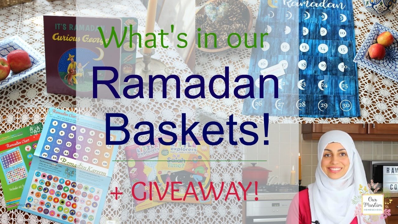 Our Ramadan Baskets + GIVEAWAY Collab YouTube