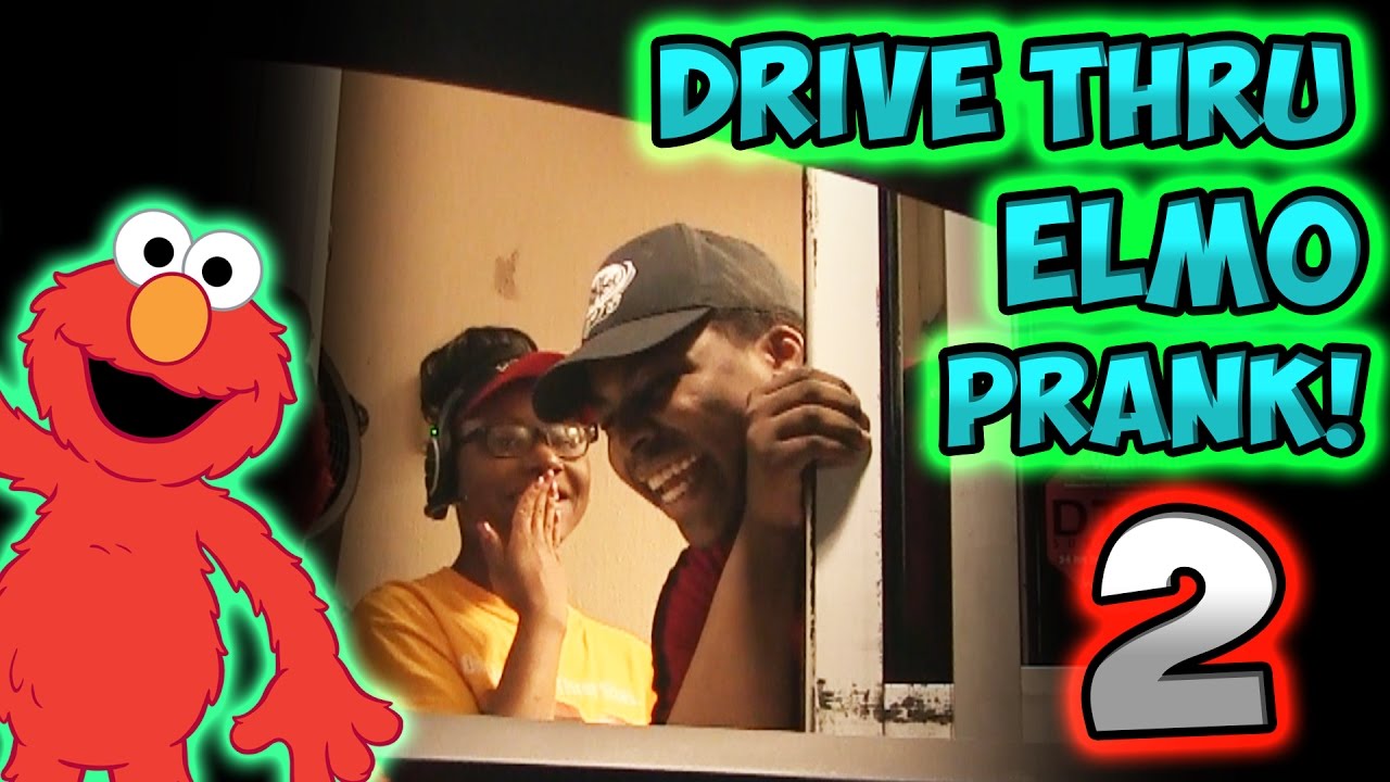 Drive Thru Elmo Prank 2 -