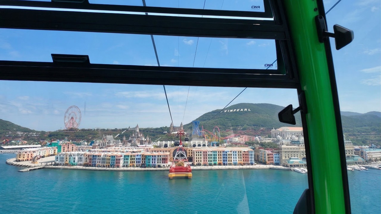 VinWonders Nha Trang Cable Car: The Most Thrilling (and Exciting) Journey to Vinpearl Island! – Video