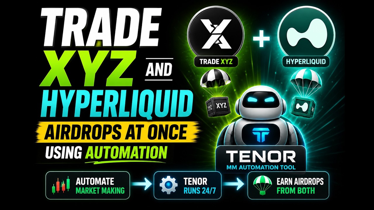 Trade XYZ And Hyperliquid Airdrops At Once Using Automation. 