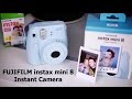 FUJIFILM instax mini 8 / Instant Camera / ОБЗОР UNBOXING REVIEW