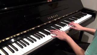 Video thumbnail of "Coldplay - Paradise (piano cover)"