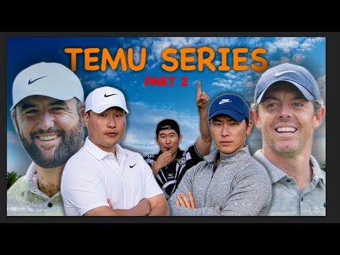 Scottie Scheffler vs Rory McIlroy (Temu Version)