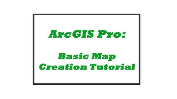 Transitioning from ArcMap to ArcGIS Pro: How to create a simple map tutorial