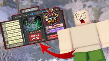 Yokai Peak Carries Be Like: - Dungeon Quest