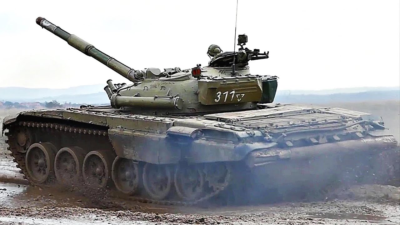 Strykers And T 72 Tanks Play In The Mud Slow Mo Video Youtube