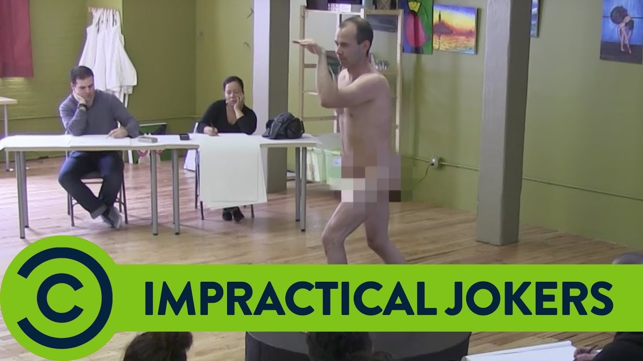 Murr Poses Nude - Best of Impractical Jokers | Comedy Central UK - YouTube