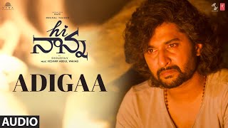 Hi Nanna: Adigaa | Nani, Mrunal Thakur, Baby Kiara | Hesham Abdul Wahab | Krishna Kanth | Shouryuv chords