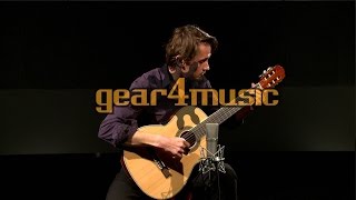 Deluxe Single Cutaway Classical Acoustic Guitar featuring Andrew Clegg