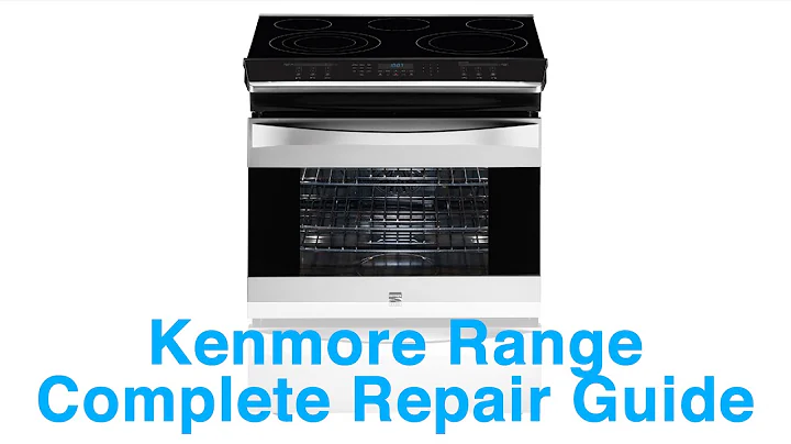 Kenmore Range Complete Repair Guide - Error Codes, Troubleshooting, and Basic Repairs!