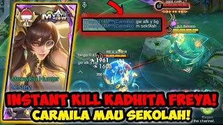 HERE'S HOW TO FIGHT FREYA KADHITA GRANGER IN SOLO RANK | Top Global Lesley - MLBB