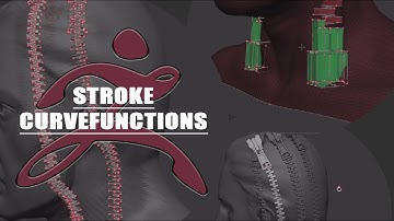 【ZBrush 2022】【memo】stroke：curve functions